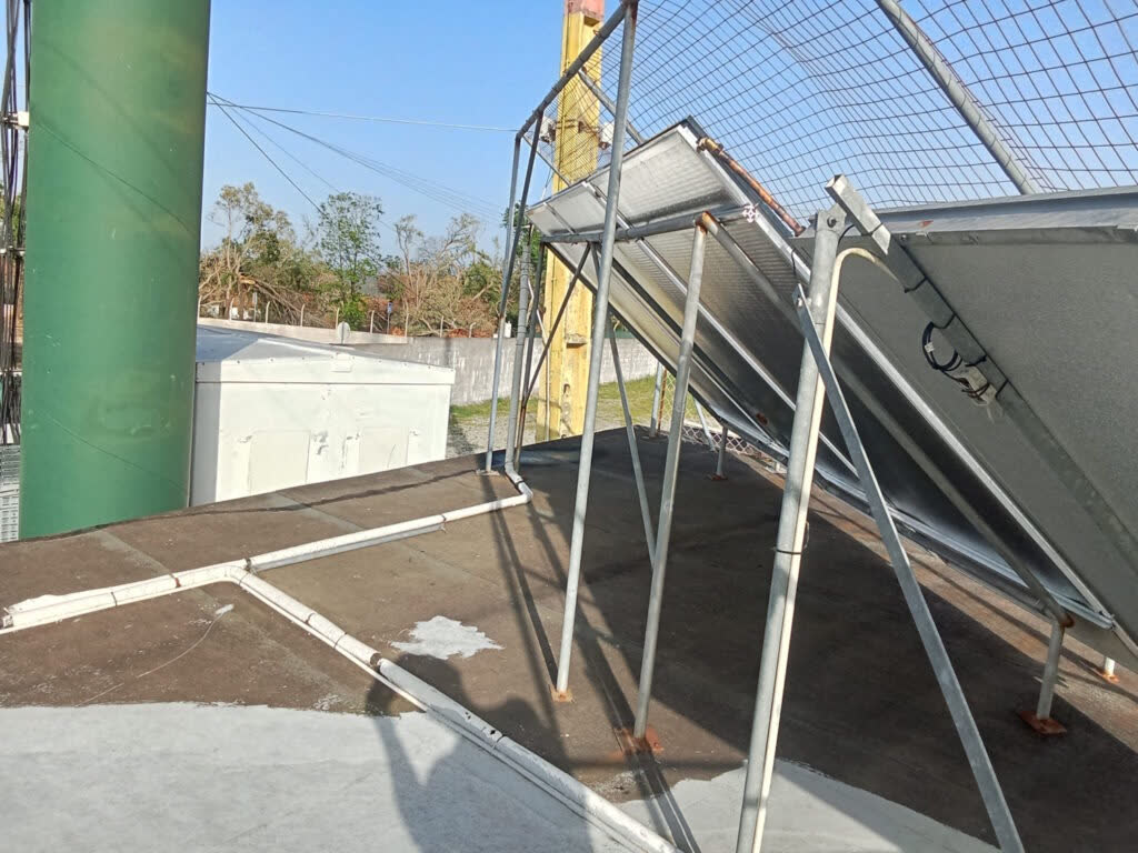 Projeto de Energia Solar Térmica pela Abraça Decisões